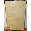 Image 1 : 1987 PROVINCIAL BASE MAP-  FRAMED