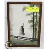 Image 1 : ANTIQUE WATERCOLOR SIGNED GH TAYLOR.