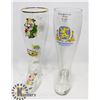 Image 1 : 2 VINTAGE GERMAN 2L BOOT SHAPED BEER STEINS