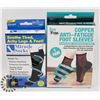 Image 1 : NEW! LOT OF 1 PAIR MIRACLE SOCKS SOLD WITH