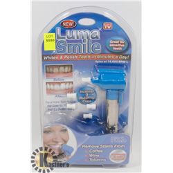 NEW! LUMA SMILE WHITEN & POLISH TEETH IN MINUTES