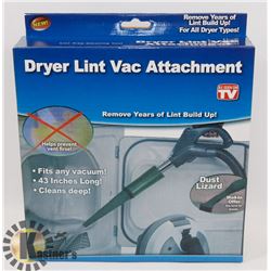 NEW! DRYER LINT VAC ATTACHMENT