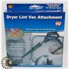 Image 1 : NEW! DRYER LINT VAC ATTACHMENT