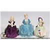 Image 1 : LOT OF 3 ROYAL DOULTON FIGURES - "A CHILD FROM
