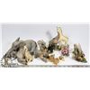 Image 1 : LOT OF 8 ASSORTED TUSKERS FIGURINES.