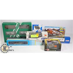 LOT OF ASSORTED MODEL TRAINS AND MORE.