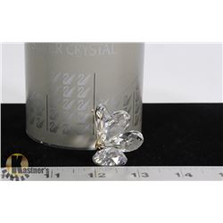 SWAROVSKI CRYSTAL BUTTERFLY FIGURINE.