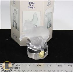 GOEBEL CRYSTAL PUMA FIGURINE.