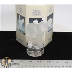 GOEBEL CRYSTAL ELEPHANT FIGURINE.