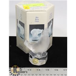 GOEBEL CRYSTAL SEAL FIGURINE.