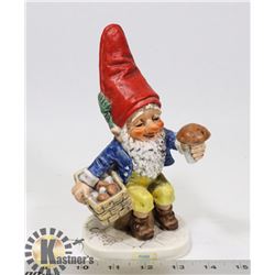 GOEBEL GNOME WITH MUSHROOMS FIGURE