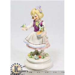 GOEBEL LIMITED EDITION GIRL WITH BIRDS FIGURINE