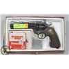 Image 1 : CROSSMAN 357 BB PISTOL WITH BOX AND BBS.