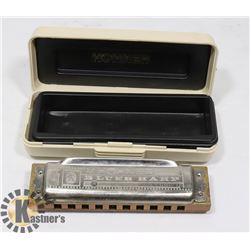 VINGAGE M.HOHNER BLUES HARP HARMONICA #1896