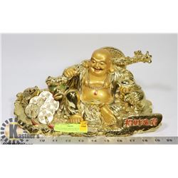 CHINA TEMPLE BRASS WEALTH YUANBAO MONEY GOLDEN