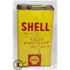 Image 1 : VINATGE SHELL OIL TIN WITH CONTENTS