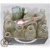 Image 1 : LARGE LOT OF VINTAGE MILK AND POP BOTTLES