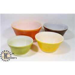 4PC VINTAGE MIXING BOWL SET