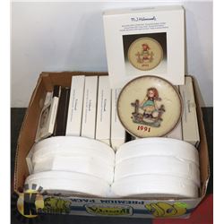 LARGE ESTATE LOT OF H.J.HUMMEL COLLECTOR PLATES