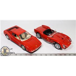 BOX OF TWO DIE CAST CARS