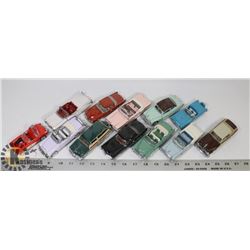 BOX OF VARIOUS FRANKLIN MINT CLASSIC CARS