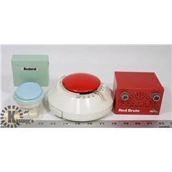 THREE VINTAGE NOVELTY TRANSISTOR RADIOS