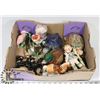 Image 1 : BOX OF VINTAGE ESTATE FIGURINES