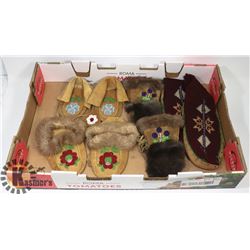 INDIGENOUS MADE MOCCASINS AND MITTS