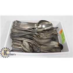 LOT OF 1847 ROGERS BROTHERS SILVER PLATE 9 PIECE