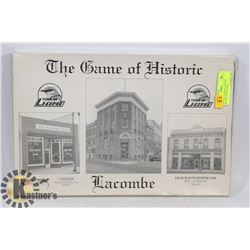 VINTAGE TOWN OF LACOMBE HISTORY BOARD GAME