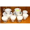 Image 1 : ROYAL WINDSOR TEA SET INCL 5 CUPS & SAUCERS,