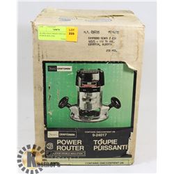 SEARS CRAFTSMAN VINTAGE POWER ROUTER.