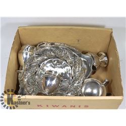 COLLECTION OF SILVERPLATE
