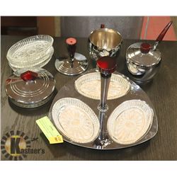 VINTAGE GLO-HILL GOURMATES MID-CENTURY LOT OF