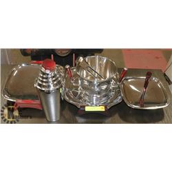 VINTAGE GLO-HILL GOURMATES MID-CENTURY LOT OF 5