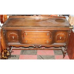 1930'S SIDEBOARD 60"L X 22"W X 38.5"H