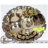 Image 1 : VINTAGE JEWELLERY ON SILVER TRAY