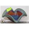 Image 1 : HANDMADE ART GLASS DISH