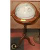 Image 1 : VINTAGE WOOD FLOOR STANDING GLOBE