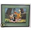 Image 1 : EXCLUSIVE BAMBI COMMEMORATIVE DISNEY STORE FRAMED