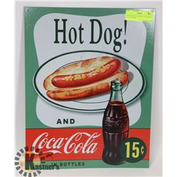 RETRO REPLICA COCA COLA METAL SIGN