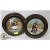 Image 1 : PAIR OF ROYAL DOULTON "BALLOON SELLER" PLATES
