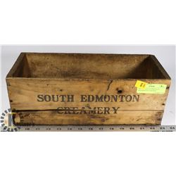 VINTAGE SOUTH EDMONTON CREAMERY BUTTER BOX