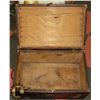 Image 3 : ANTIQUE STAGE COAST CHEST CIRCA LATE 1800'S