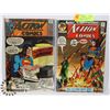 Image 1 : PAIR OF VINTAGE COLLECTORS ACTION COMICS 15 CENT