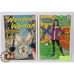 PAIR OF WONDER WOMAN COMICS FROM THE 1960'S