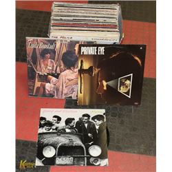 BOX OF RECORDS MOSTLY ROCK AND POP