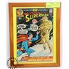 Image 1 : #238 SUPERMAN IN FRAME APPROX 1970 VINTAGE