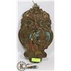 Image 1 : HAND CARVED 18" ORIENTAL WALL HANGING