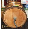 Image 1 : ROUND WOOD BUTTER CHURN WITH HANDLE